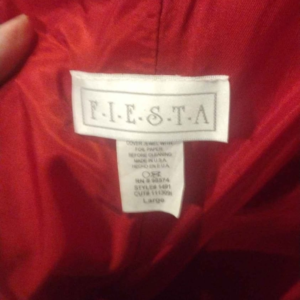 Fiesta Classic Red Formal Dress